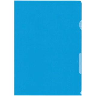 BÜROLINE BÜROLINE Sichtmappen A4 620072 blau 100 Stück  