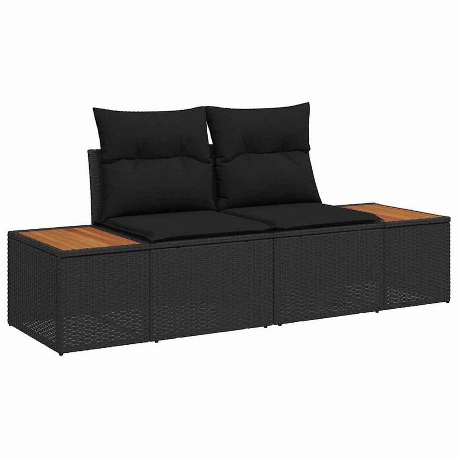 VidaXL Set di divani da esterno Polyrattan  