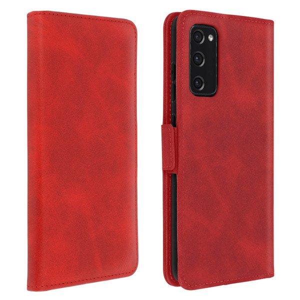 Avizar  Custodia Galaxy S20 FE Portafoglio rosso 