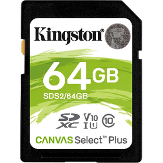 Kingston  Canvas Select Plus (SDXC, 64GB, U3, UHS-I) 