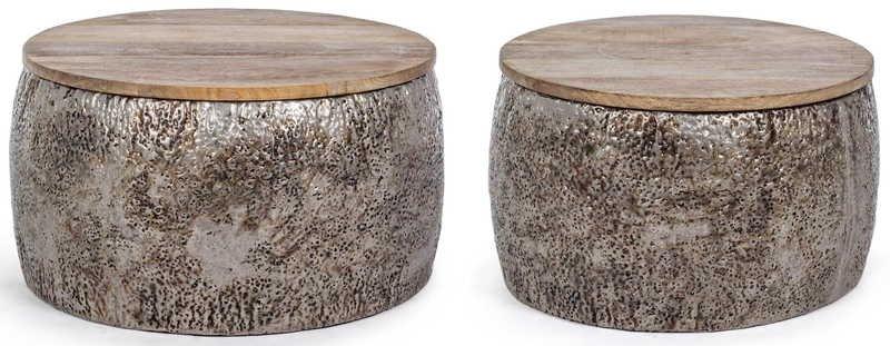 Image of Couchtisch Kalindi Holz (2er-Set) Couchtisch Kalindi Holz (2er-Set)