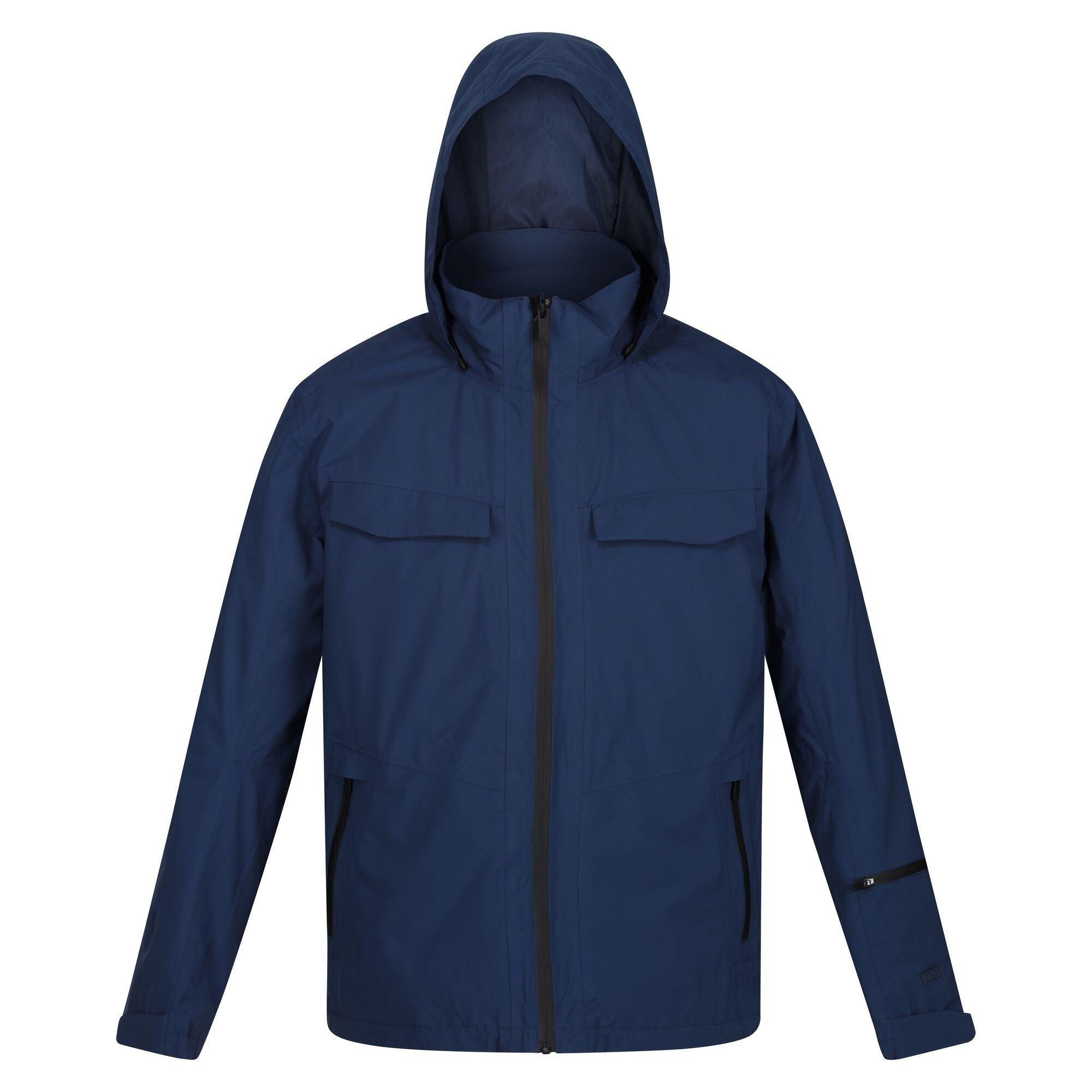 Image of Britely Jacke, Wasserfest 3 In 1 Herren Blau L