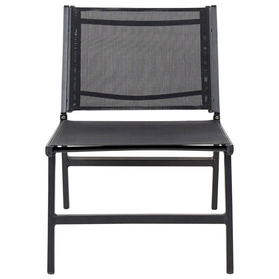 Beliani Lot de 2 chaises de jardin en Revêtement textile Moderne MARCEDDI  