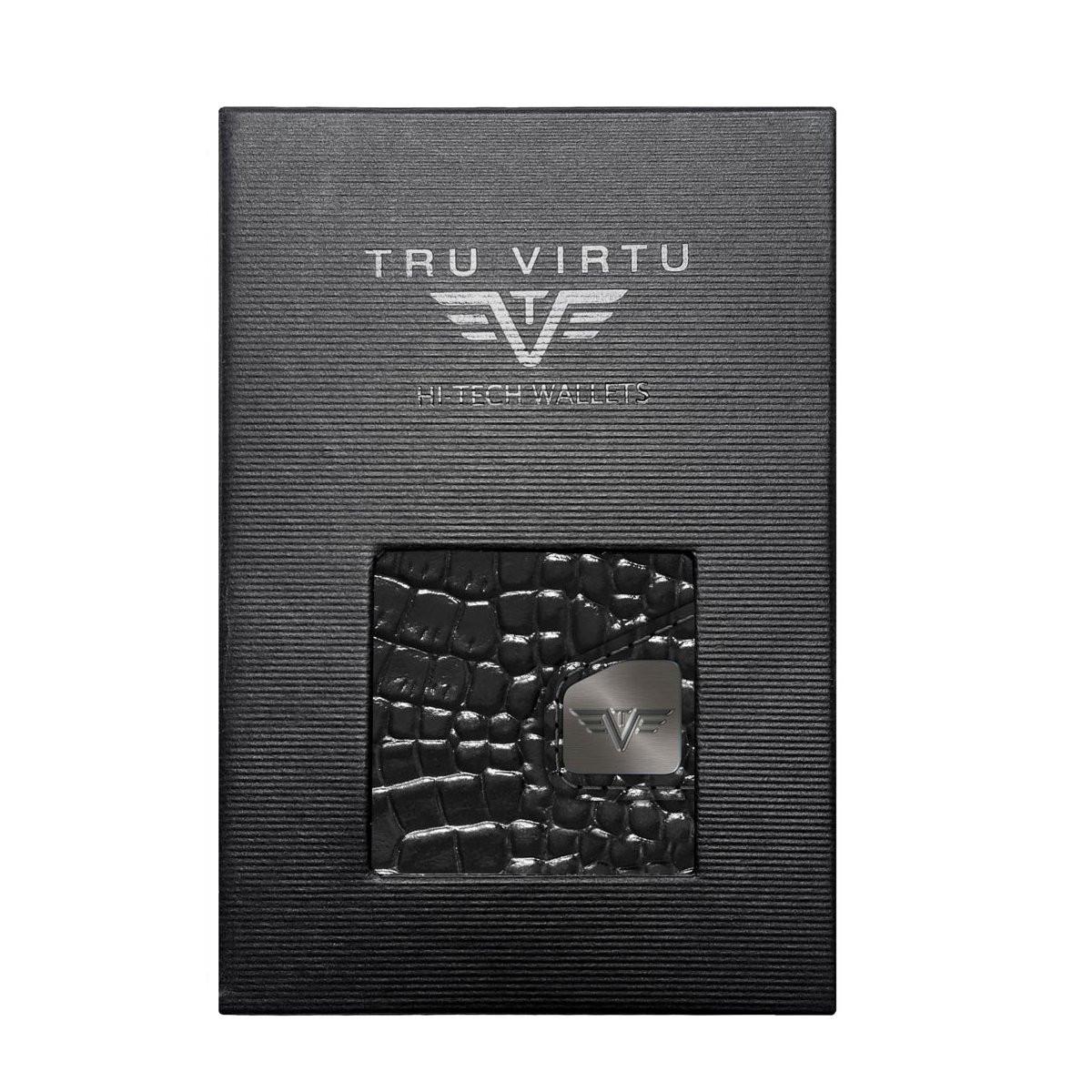 Tru Virtu Tru Virtu Click & Slide Classic Croco Portefeuille  