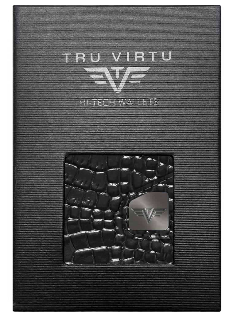 Tru Virtu Tru Virtu Click & Slide Classic Croco Portefeuille  