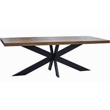 Table en bois massif Kamloops Bassano 200x100