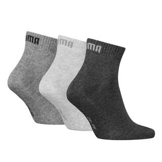 PUMA Quarter Plain 3P Chaussettes Multipack  