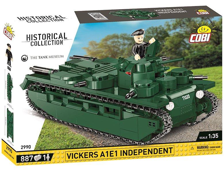 Cobi  Historical Collection Panzer Vickers A1E1 Independent (2990) 