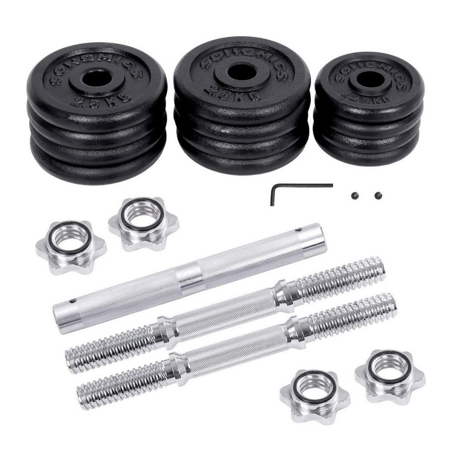 Songmics  Set di manubri regolabili da 30 kg 