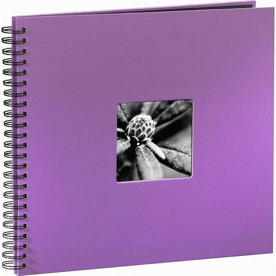 hama HAMA Spiralalbum Fine Art 94871 360x320mm, lila 25 Blatt  