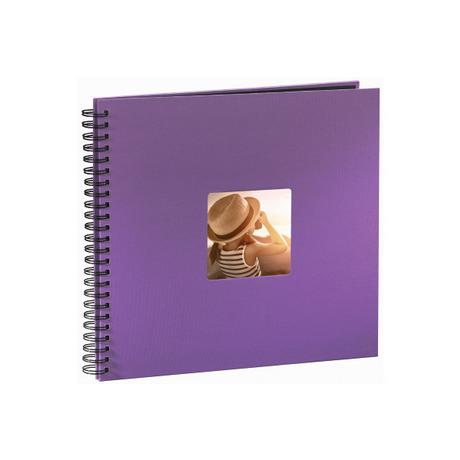 hama HAMA Spiralalbum Fine Art 94871 360x320mm, lila 25 Blatt  