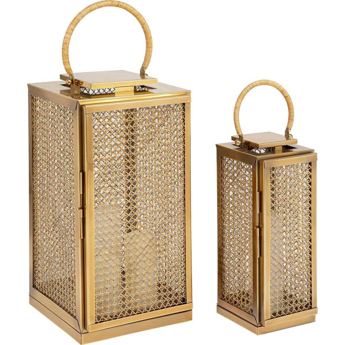 Image of Laterne Palazzo Vita Brass (2er-set) Unisex Gold ONE SIZE