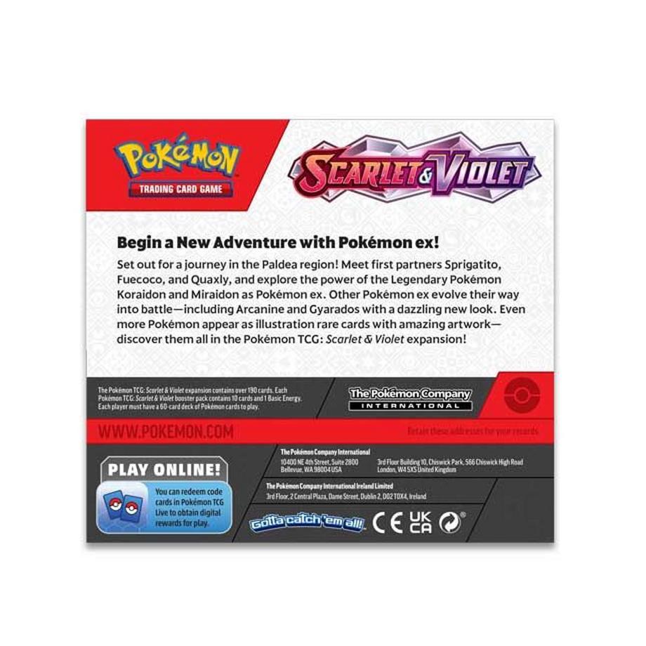 Pokémon  TCG: Scarlet & Violet 1 Booster Display Box (36 Packs) - EN 
