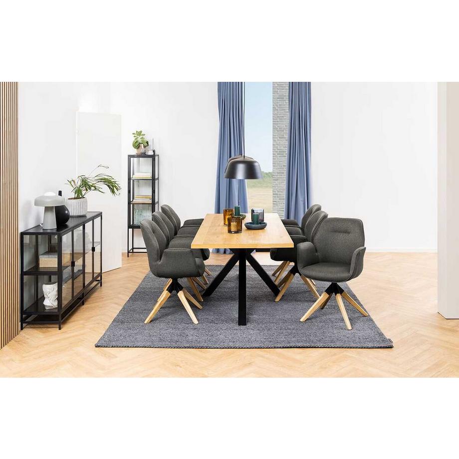 mutoni home Table de salle à manger Triple-X nature 220  