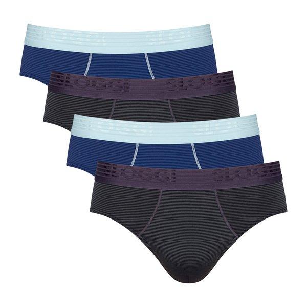 Image of 4er Pack Ever Cool - Slip Herren Blau XXL