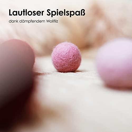 Alopini  Filzbälle für Katzen I Katzenspielzeug I Katzenbälle aus Filz | 100% Wolle Katzenspielzeug I 