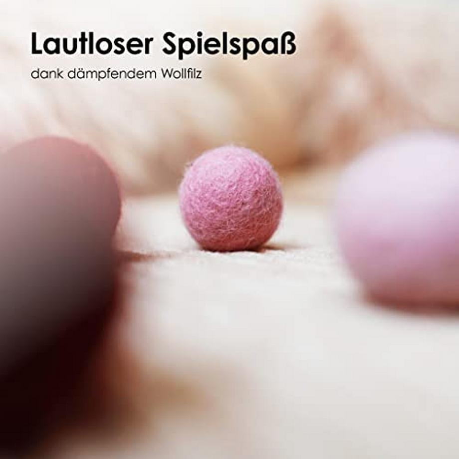 Alopini  Boules de feutre pour chats I Jouets pour chats I Boules de feutre pour chats | Jouets pour chats 100% laine I Jouets naturels pour chats | Boules de jeu pour chats Fair from Nepal | 6 pièces 