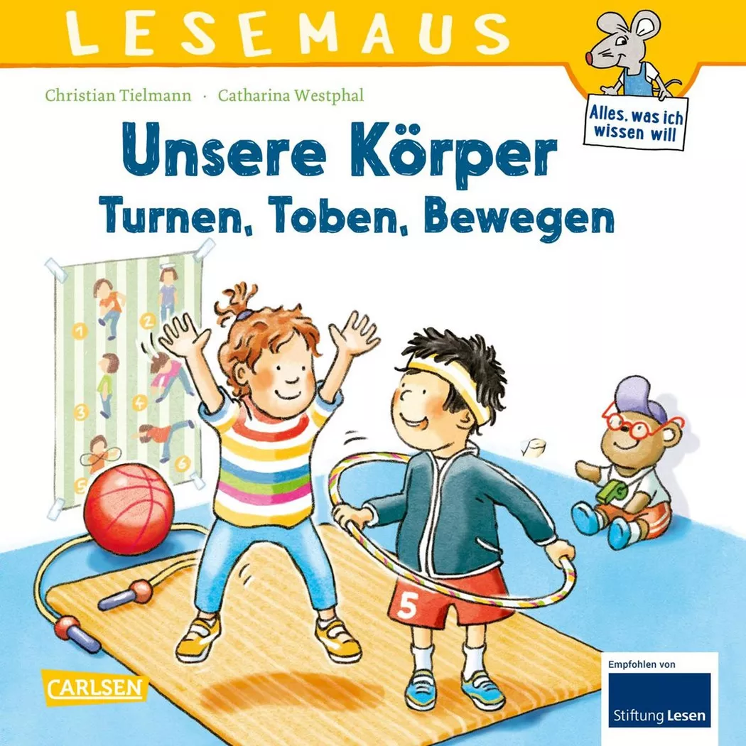 Carlsen - LESEMAUS 179: Unsere Körper - Turnen