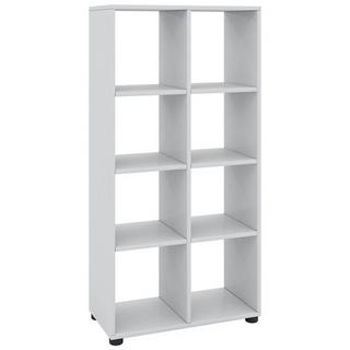 VCM Holz Stand Regal Bücherregal Deko Bücher Standregal Raumteiler Benas-2x4  