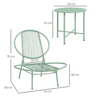 Outsunny Bistro-Set  