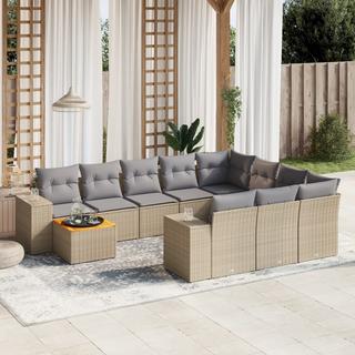 VidaXL Garten sofagarnitur poly-rattan  