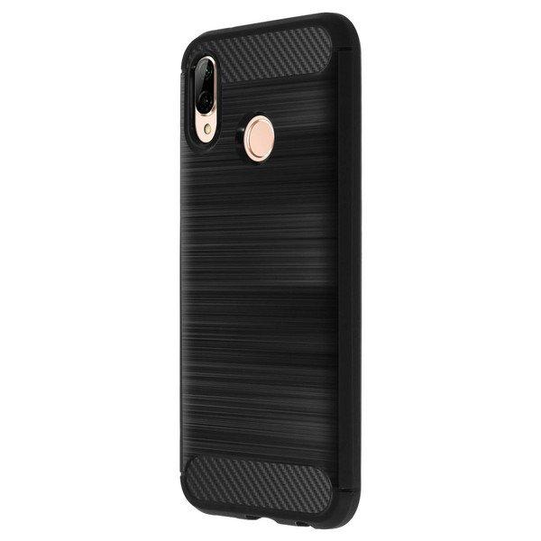 Avizar  Huawei P20 Lite Hülle Carbon Schwarz 