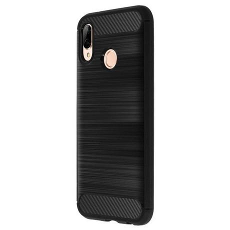 Avizar  Huawei P20 Lite Hülle Carbon Schwarz 