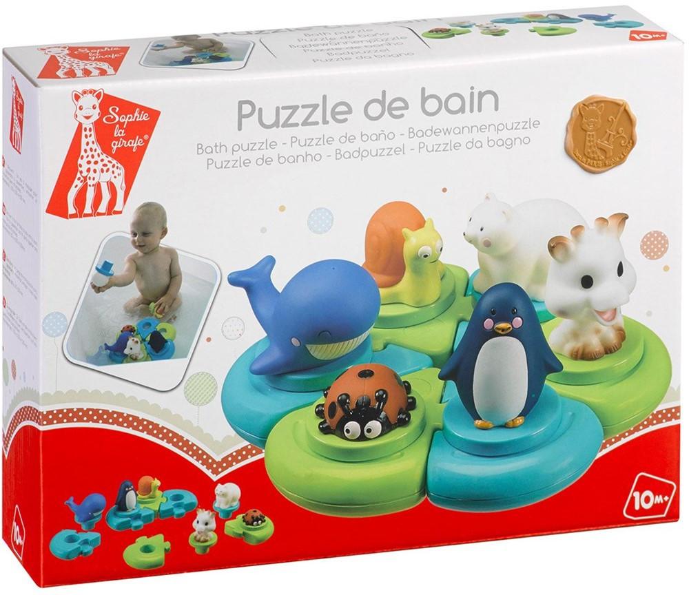 Image of VULLI 523413 Badepuzzle Sophie la girafe, mehrfarbig Multicolor