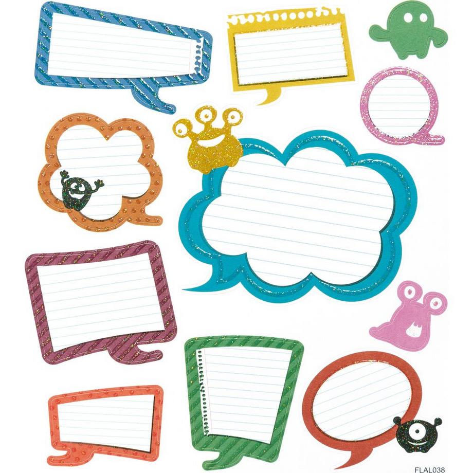 Folia Charming-Sticker Monster 2 Blatt  