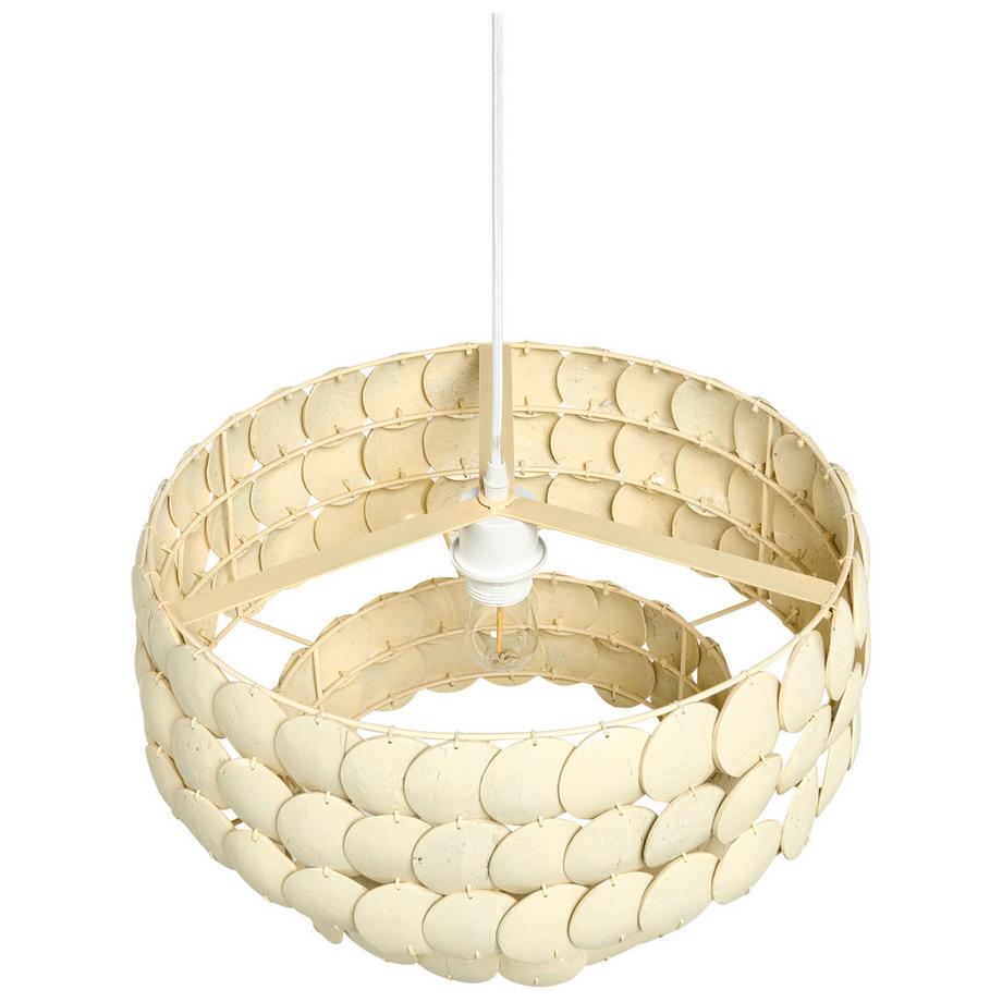 Beliani Lampadario en Guscio di cocco Boho KOTMALE  