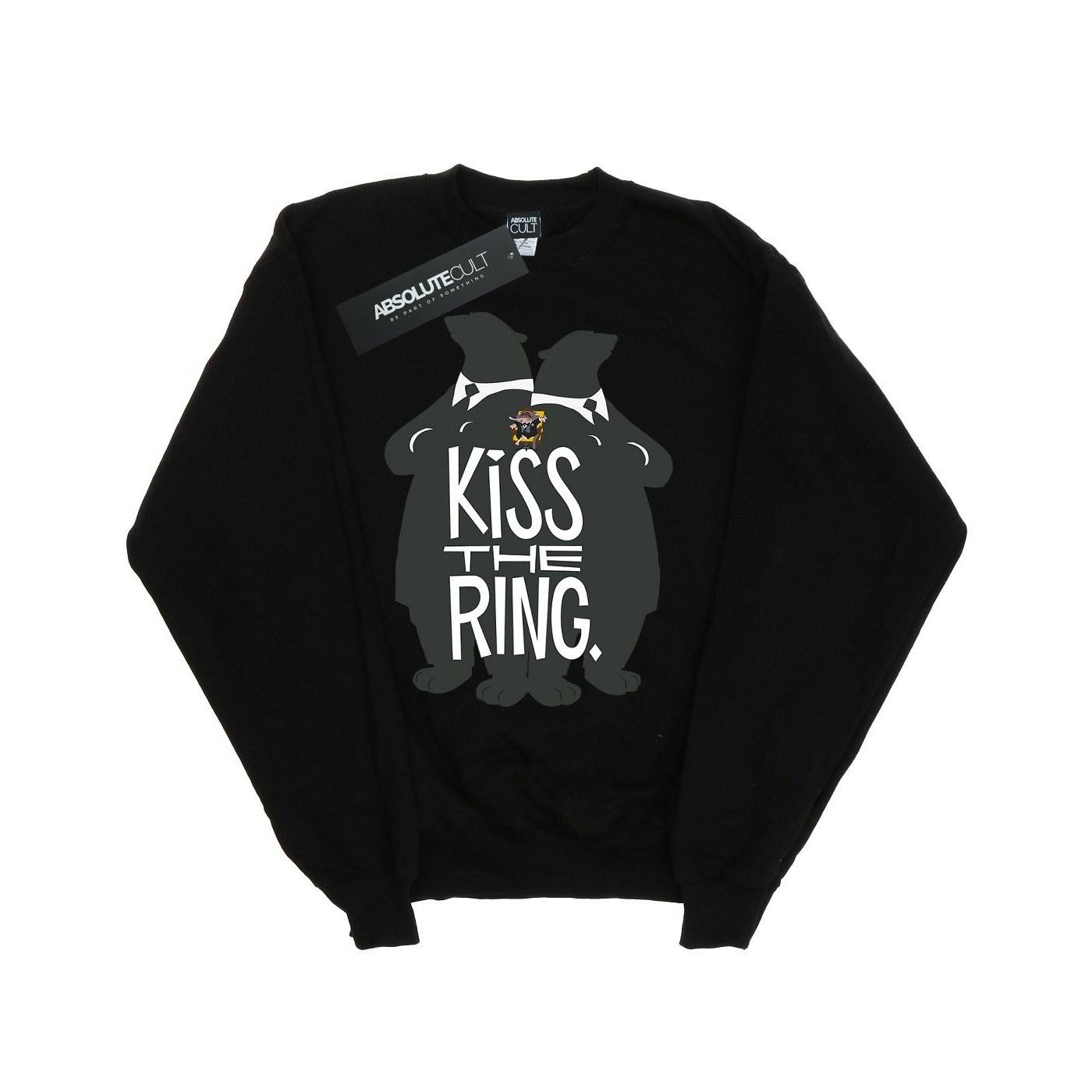 Image of Zootropolis Kiss The Ring Sweatshirt Unisex Schwarz 140/146