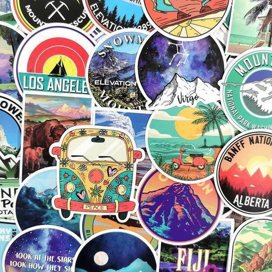 Gameloot Mega confezione di adesivi - Viaggio  