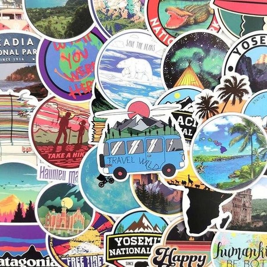 Gameloot Mega confezione di adesivi - Viaggio  