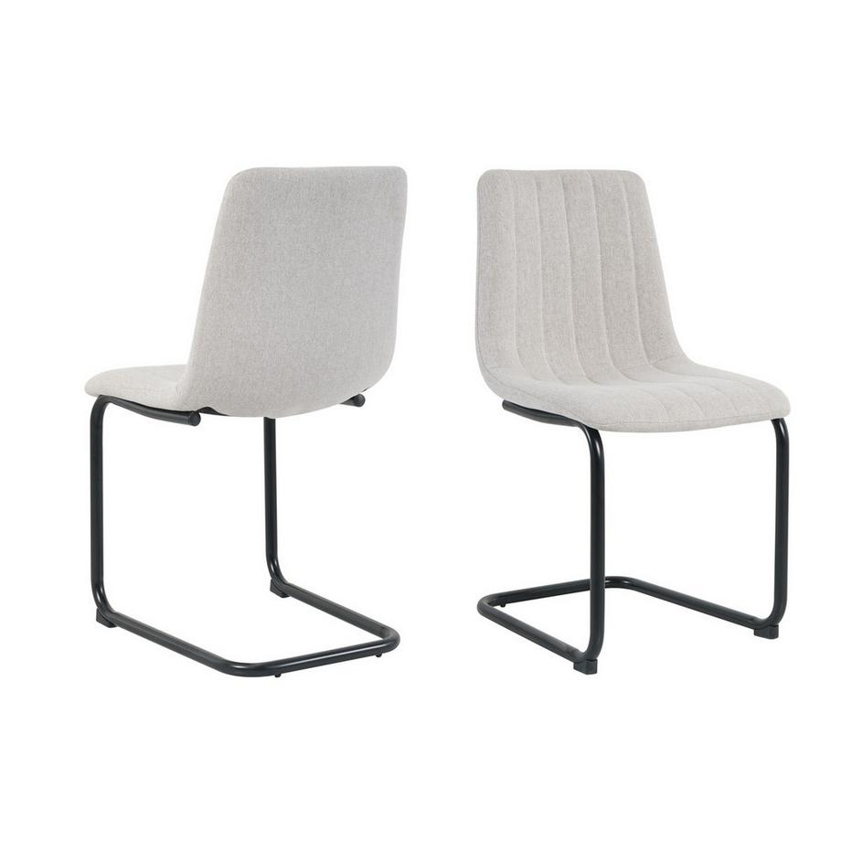 Sedia Apex beige (set di 2)