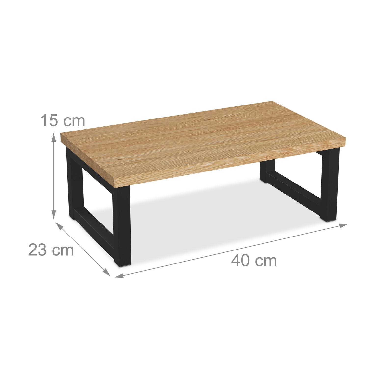 Northix  Support d'écran avec rangement 