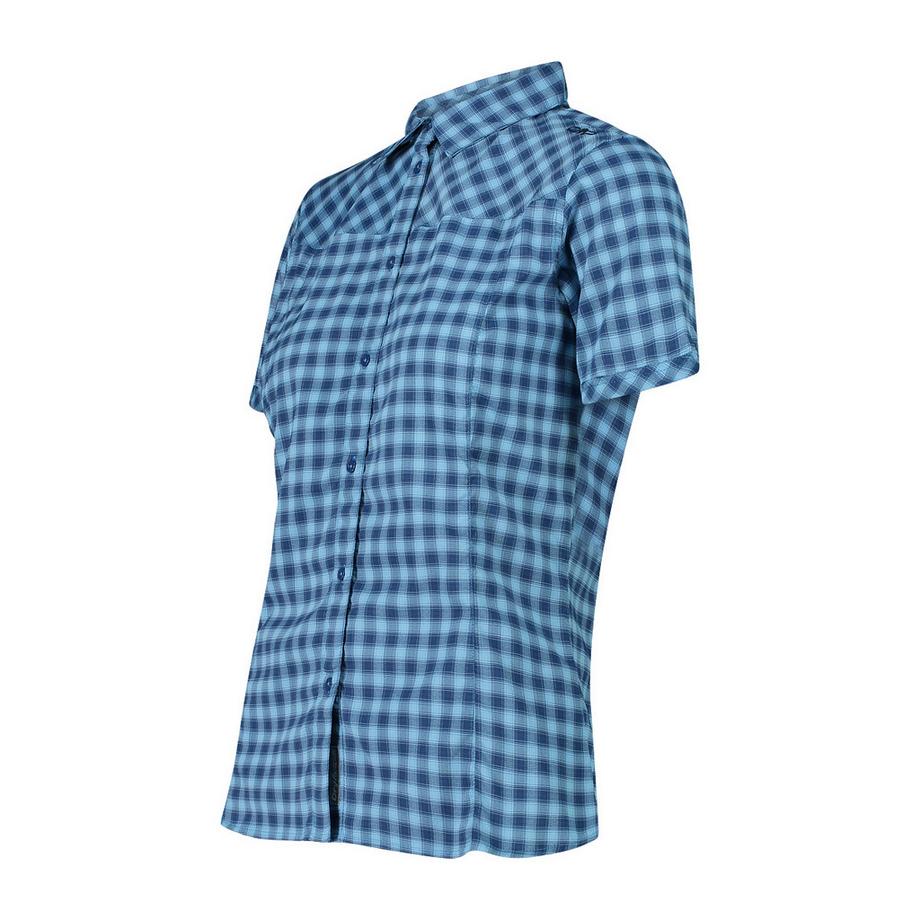 CMP Camicia Donna Maniche Corte Quadri  
