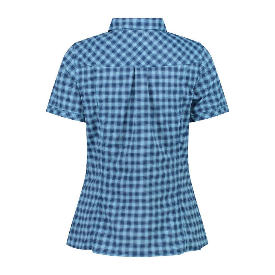 CMP Camicia Donna Maniche Corte Quadri  