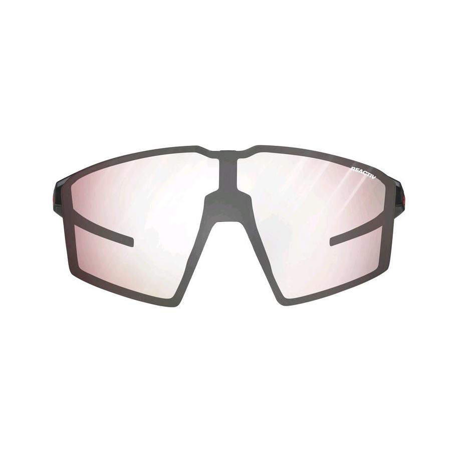 Julbo  Edge J5624114 Schwarz Durchscheinend/Orange - REACTIV 0-3 High Contrast 