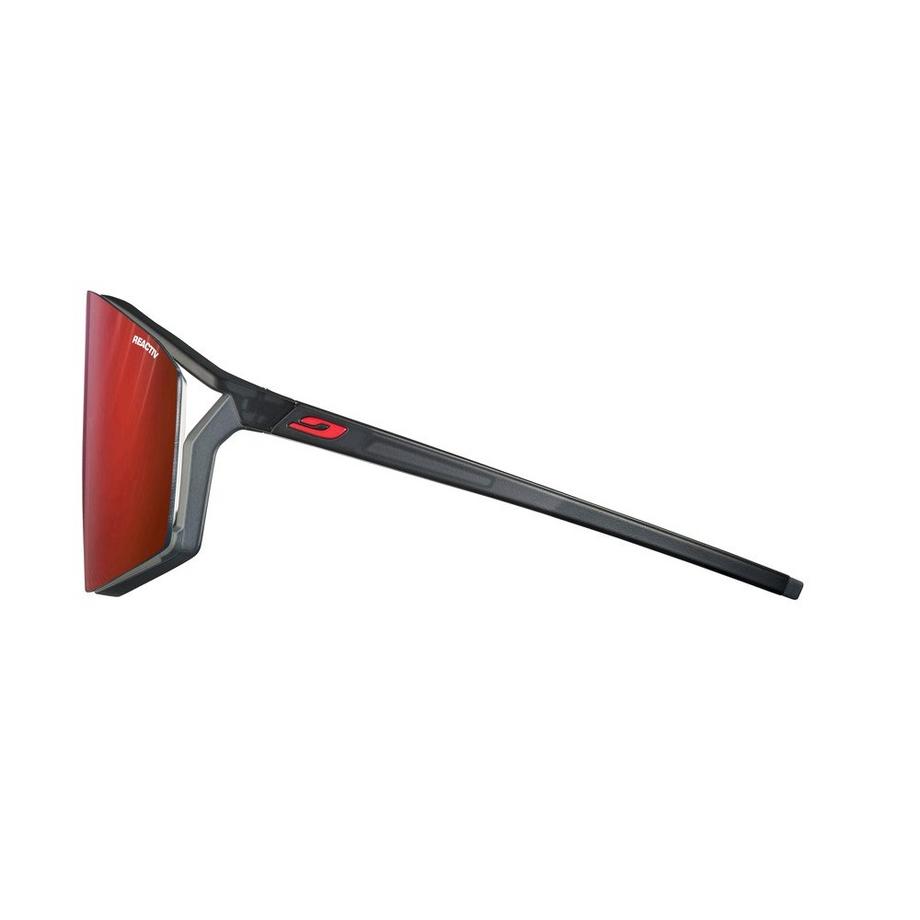 Julbo  Edge J5624114 Schwarz Durchscheinend/Orange - REACTIV 0-3 High Contrast 