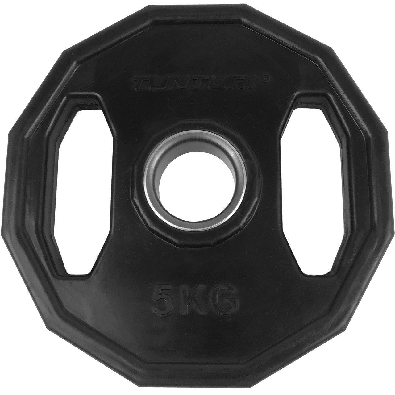Image of Gummierte 5 Kg Hantelscheibe 50 Mm Unisex 5 kg