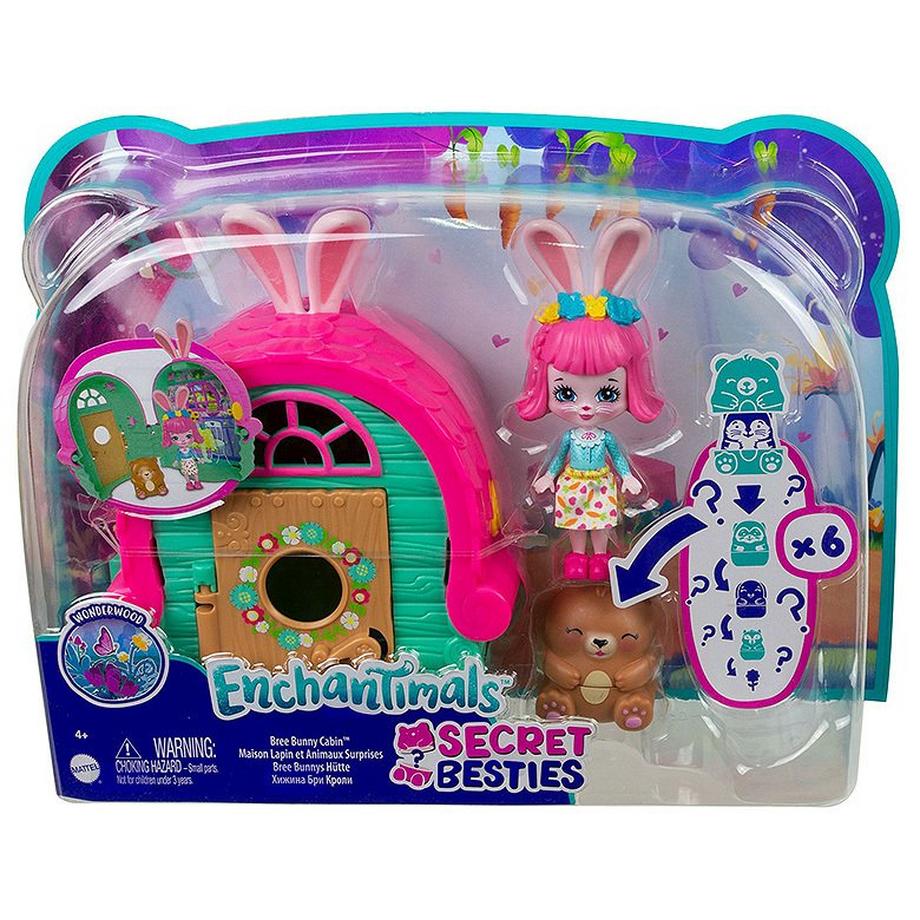 Enchantimals  Secret Besties Bree Bunnys Hütte 