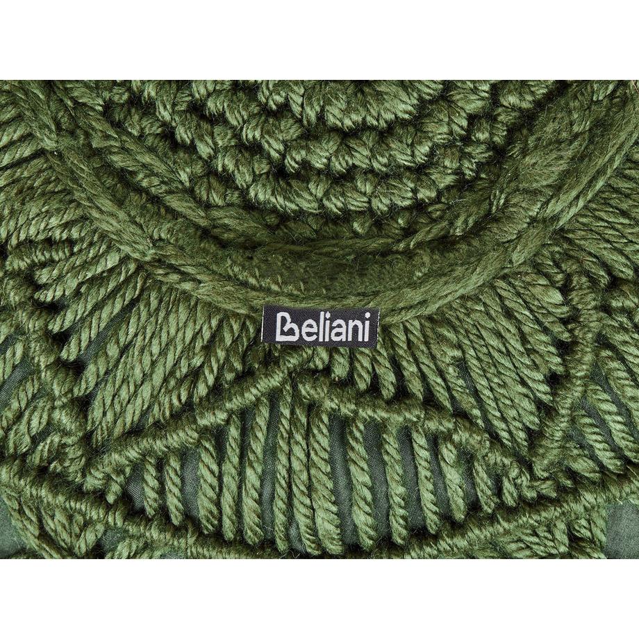 Beliani Pouf en Matière synthétique Boho AADHI  