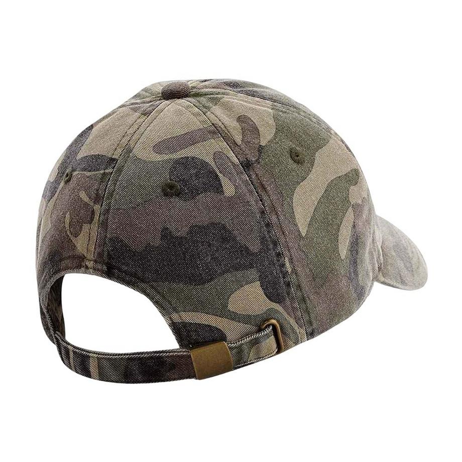 Beechfield Camo Niedriges Profil Baseball Cap  
