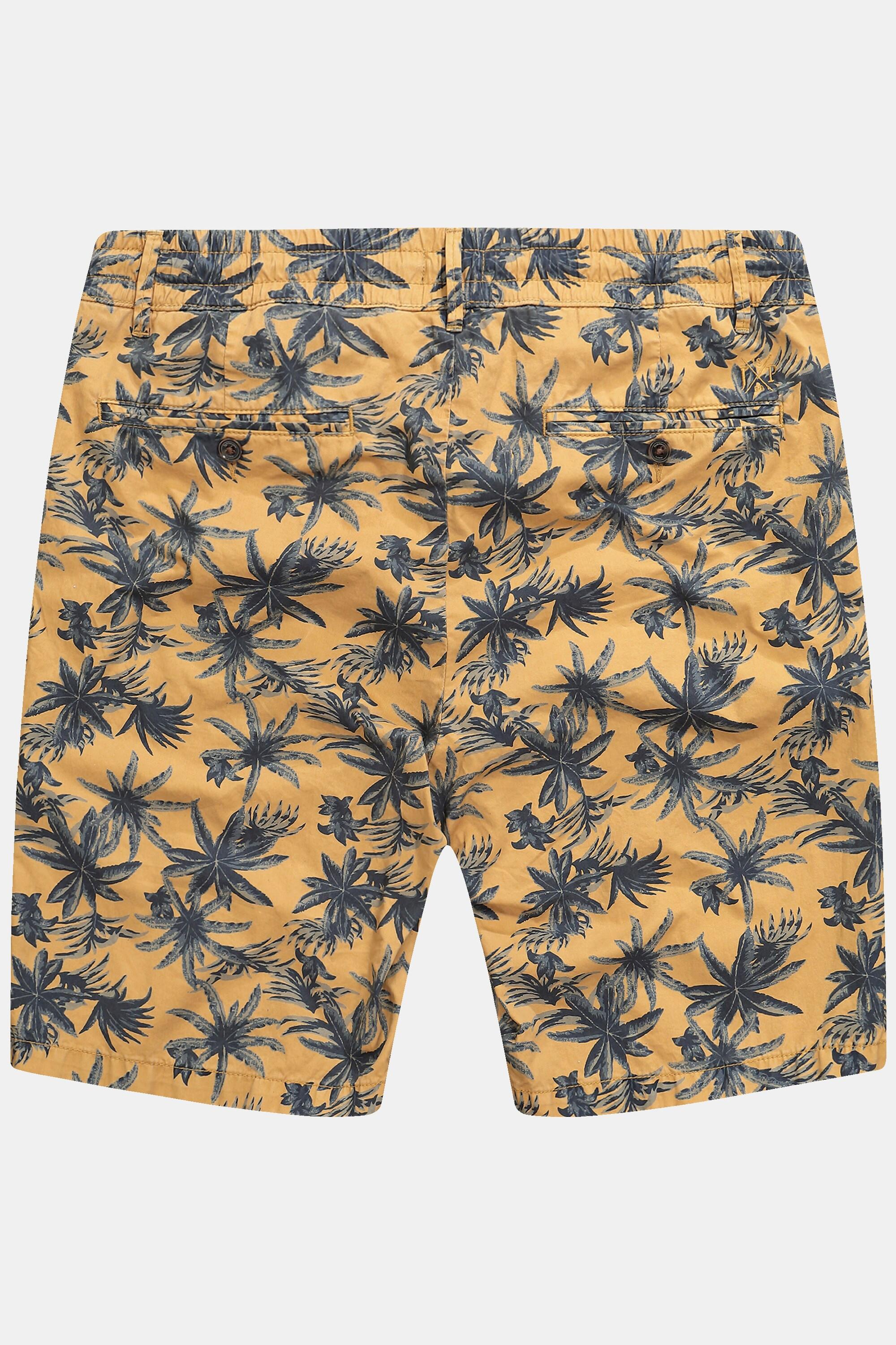 JP1880 Bermuda Alloverprint Regular Fit Elastikbund  