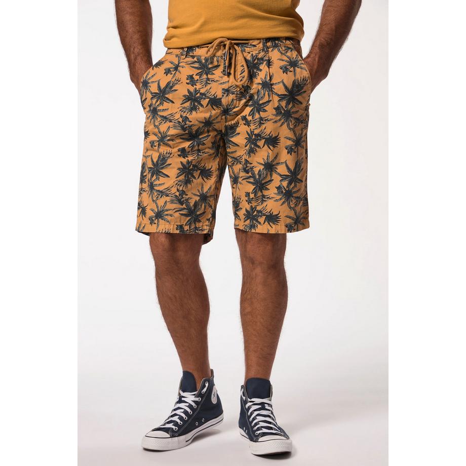 JP1880 Bermuda Alloverprint Regular Fit Shorts Elastikbund  
