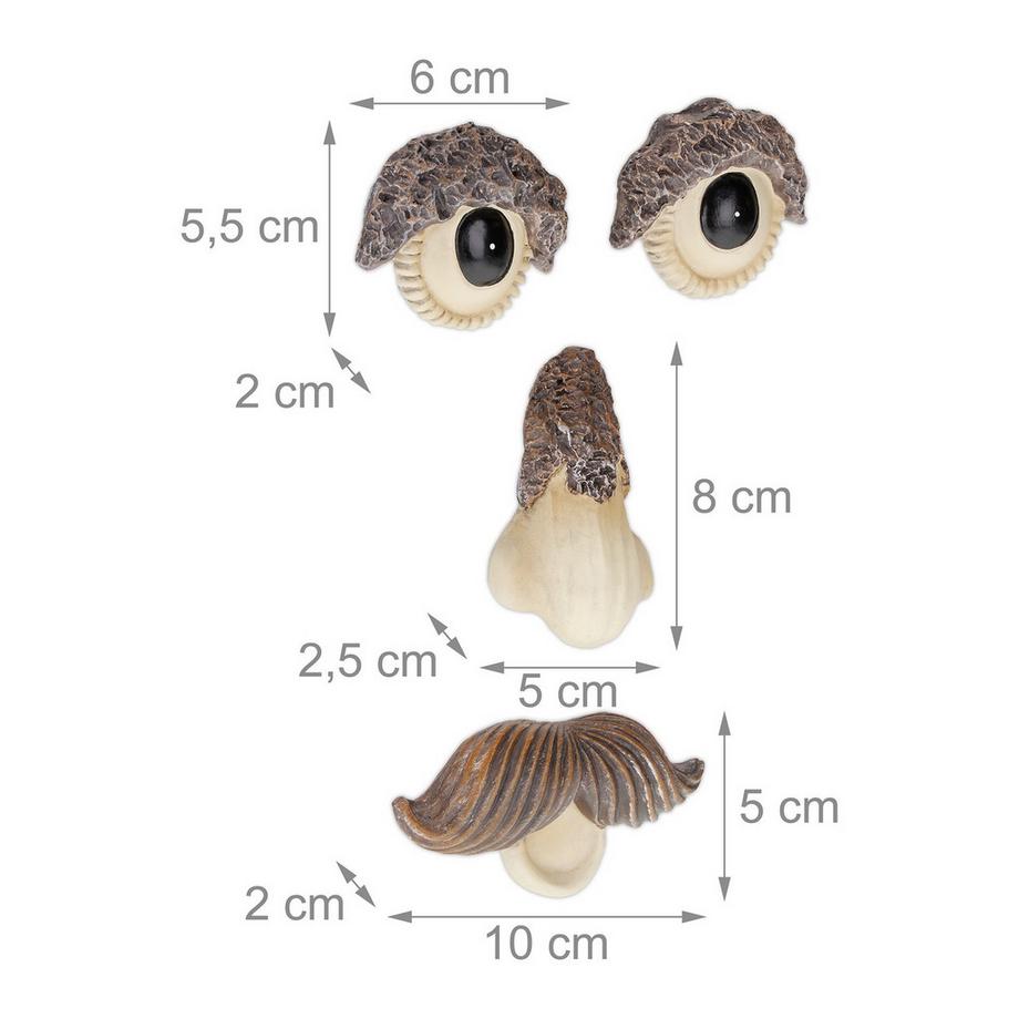 B2X  Holzoberfläche 4-teilig 