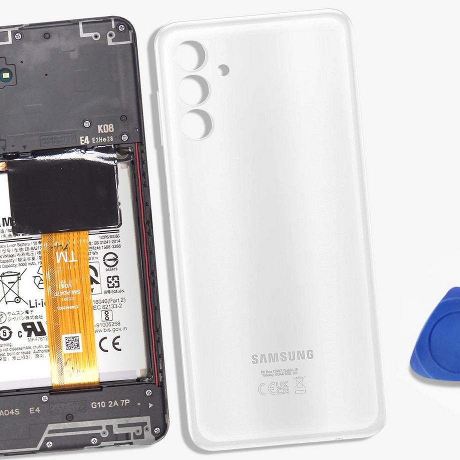 SAMSUNG  Copribatteria Samsung A04s awesome white 