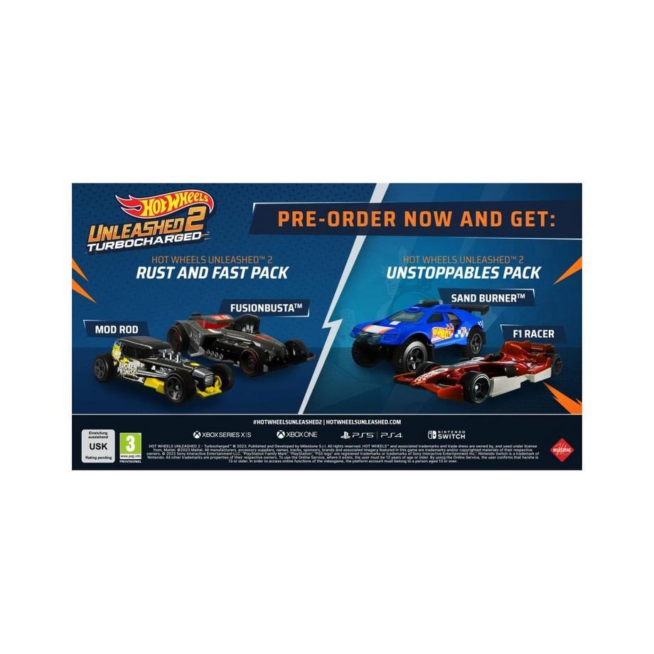 MILESTONE  PS5 Hot Wheels Unleashed 2 Turbocharged Day One Edition 