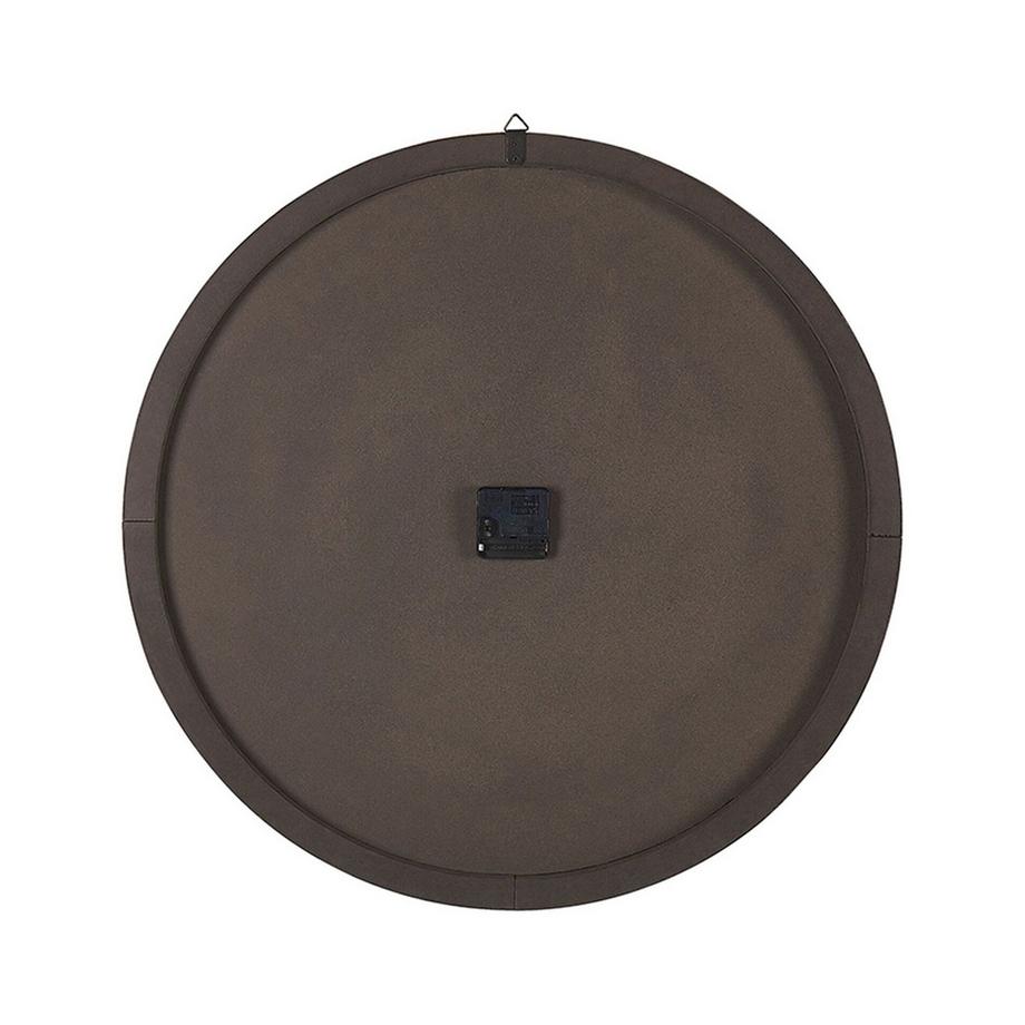 Beliani Wanduhr aus MDF-Platte Rustikal MICHAPAN  