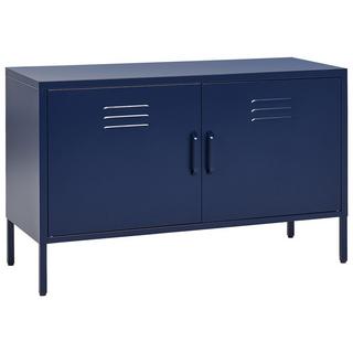 Beliani Sideboard mit 2 Türen aus Stahl Modern URIA  